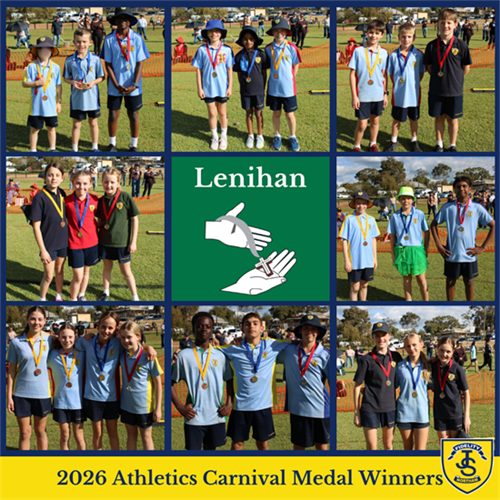 Athletics Carnival - Medal winners (1)