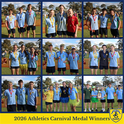 Athletics Carnival - Medal winners (2)